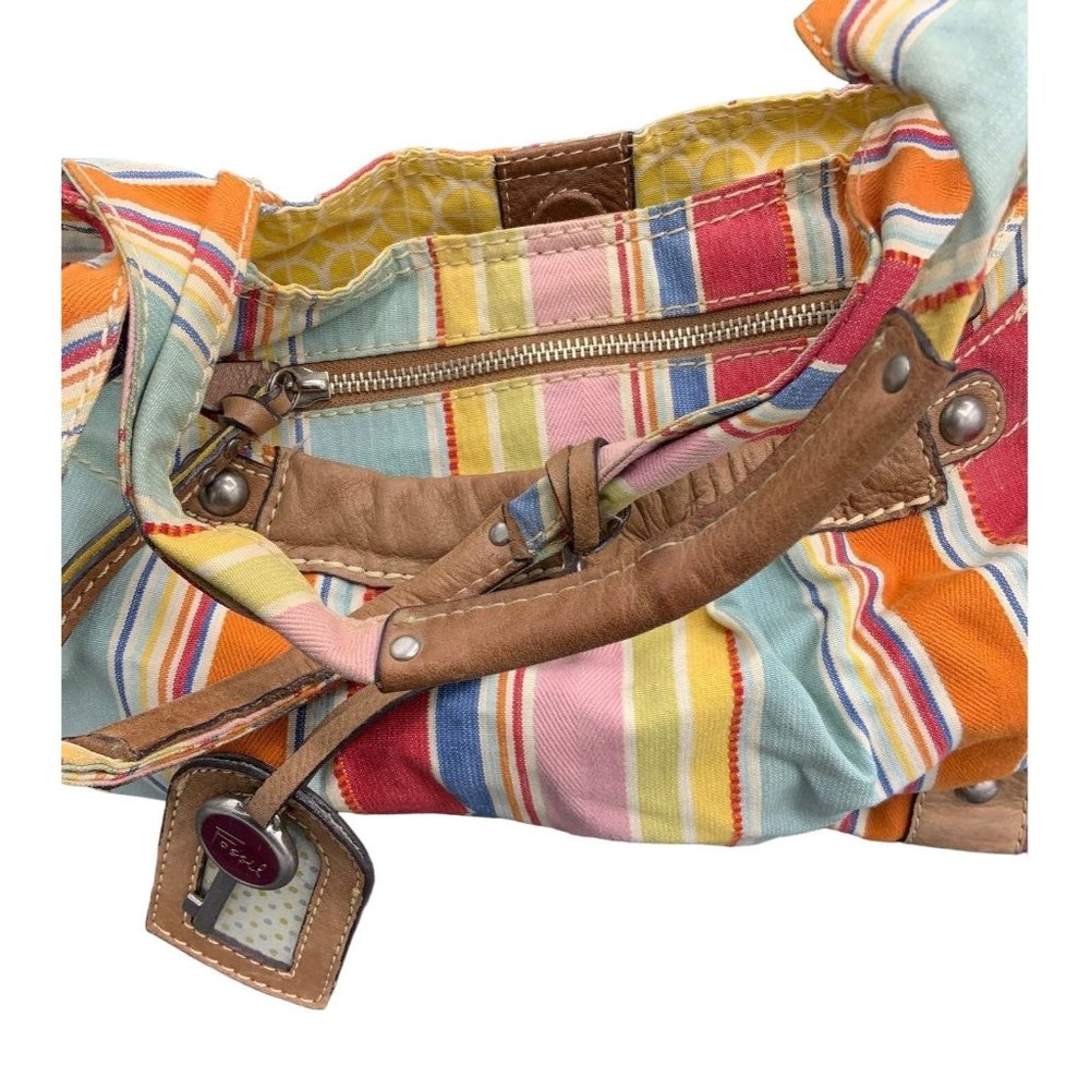 Fossil Bright Multi-Colored Cloth (Denium Like Ma… - image 5